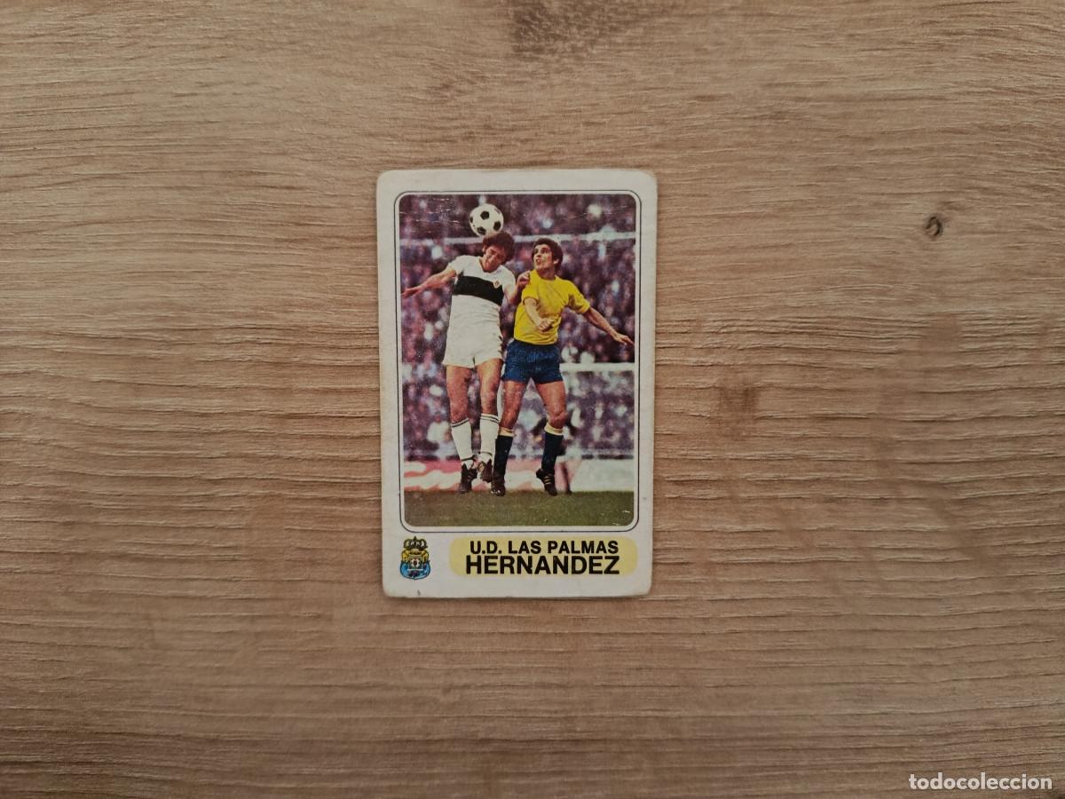 Cromos de F&uacute;tbol: CROMO PACOSA FUTBOL EN ACCION HERNANDEZ LAS PALMAS DESPEGADO 1978 1979 78 79 D526