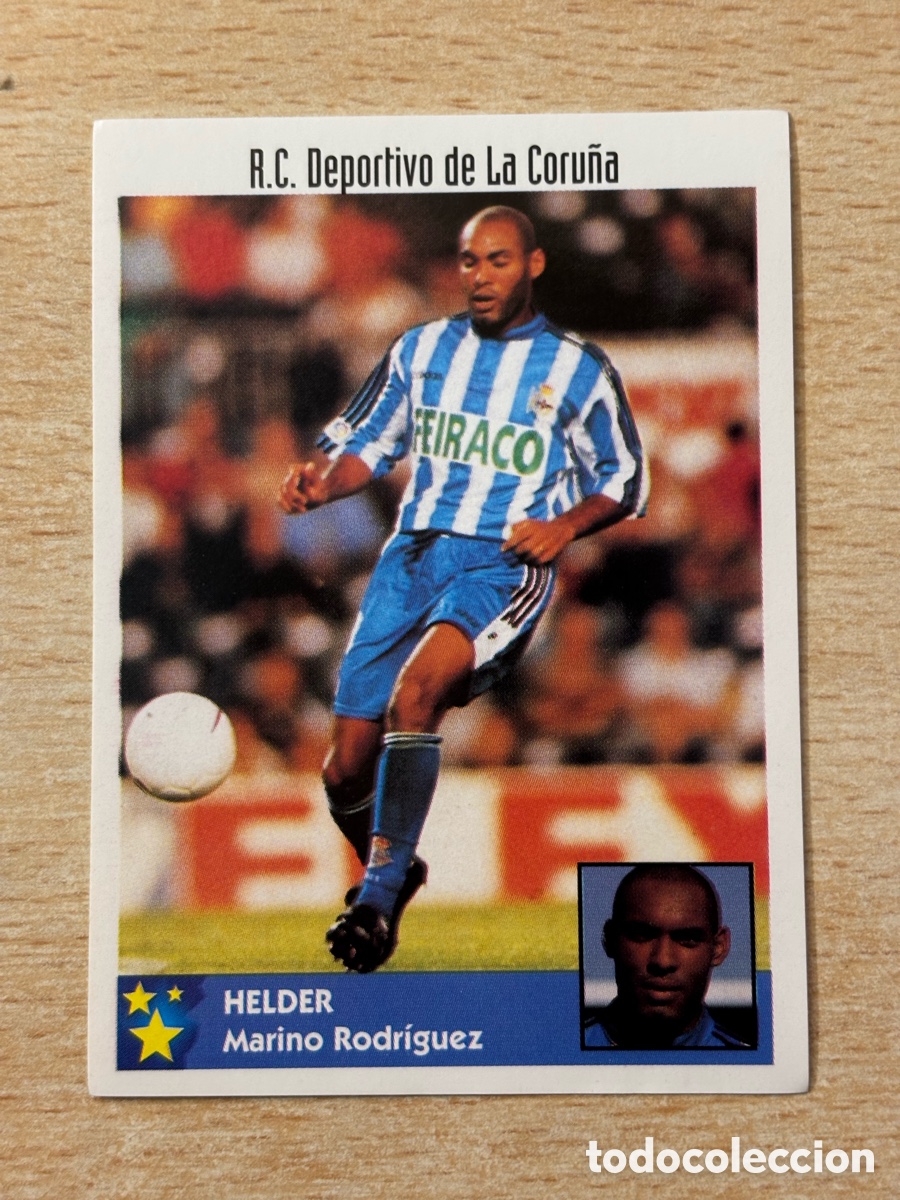 Cromos de F&uacute;tbol: # 88 Helder RCD La Coru&ntilde;a Mejores Equipos de Europa 97-98 Panini