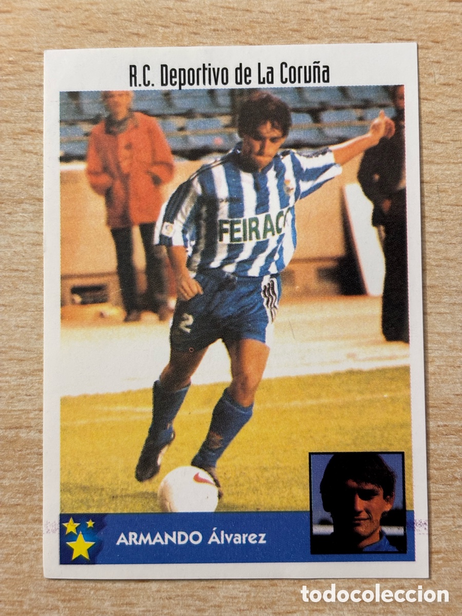 Cartes &agrave; collectionner de Football: # 86 Armando RCD La Coru&ntilde;a Mejores Equipos de Europa 97-98 Panini