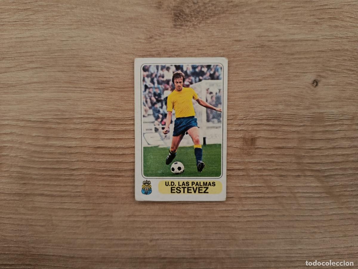 Cartes &agrave; collectionner de Football: CROMO PACOSA FUTBOL EN ACCION ESTEVEZ LAS PALMAS SIN PEGAR NUNCA PEGADO 1978 1979 78 79 D526