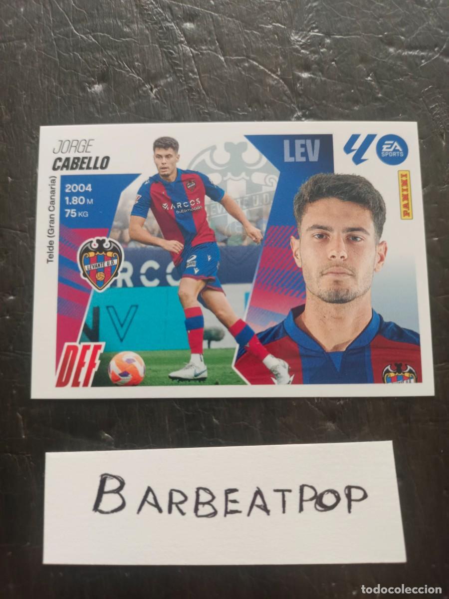 Cartes &agrave; collectionner de Football: CROMO LIGA ESTE PANINI 2025 2026 LEVANTE CABELLO