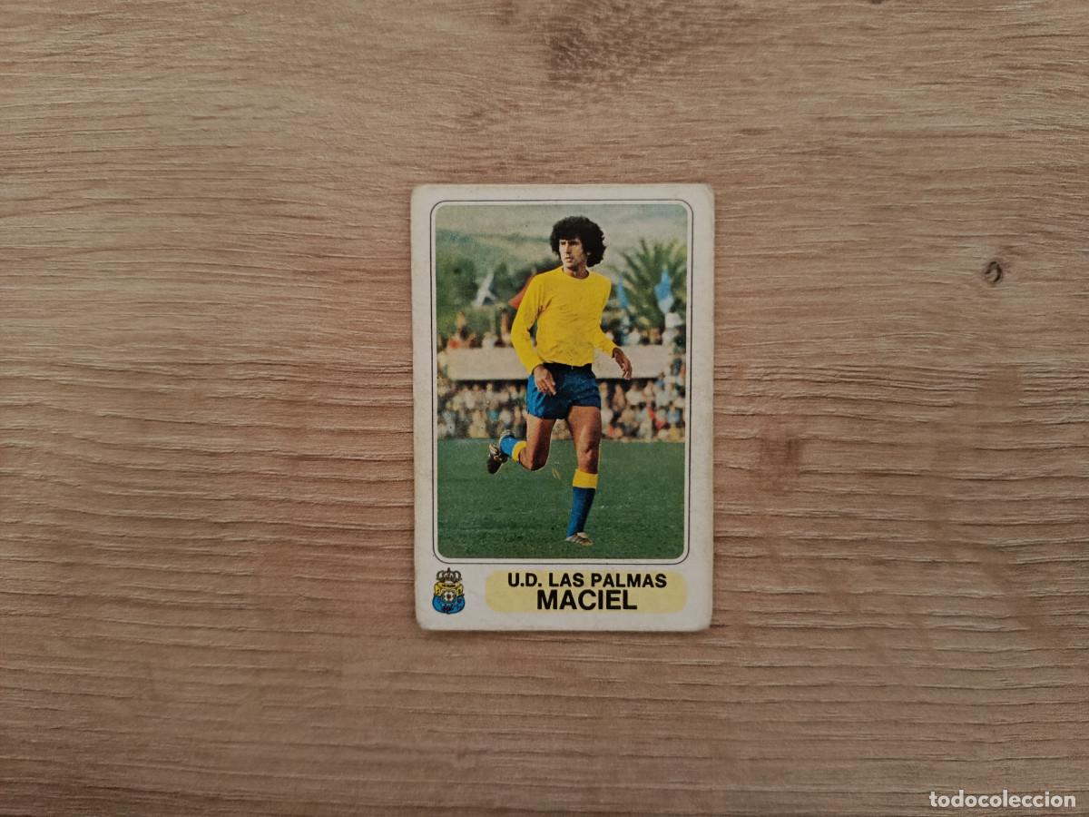 Cartes &agrave; collectionner de Football: CROMO PACOSA FUTBOL EN ACCION MACIEL LAS PALMAS SIN PEGAR NUNCA PEGADO 1978 1979 78 79 D526