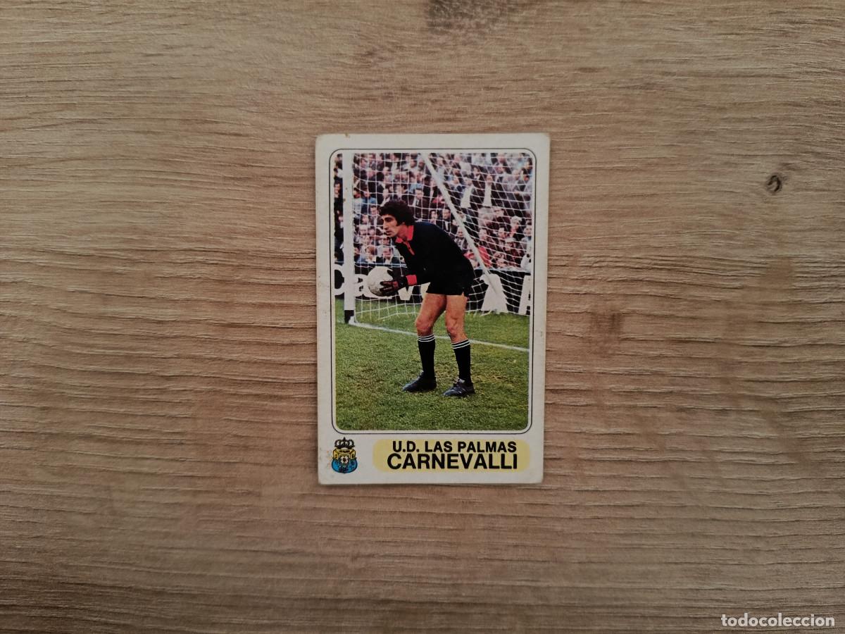 Fu&szlig;ball-Sticker: CROMO PACOSA FUTBOL EN ACCION CARNEVALLI LAS PALMAS SIN PEGAR NUNCA PEGADO 1978 1979 78 79 D526