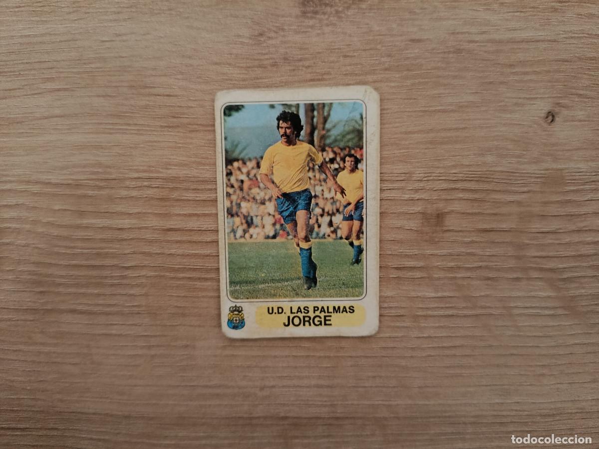 Cromos de F&uacute;tbol: CROMO PACOSA FUTBOL EN ACCION JORGE LAS PALMAS SIN PEGAR NUNCA PEGADO 1978 1979 78 79 D526