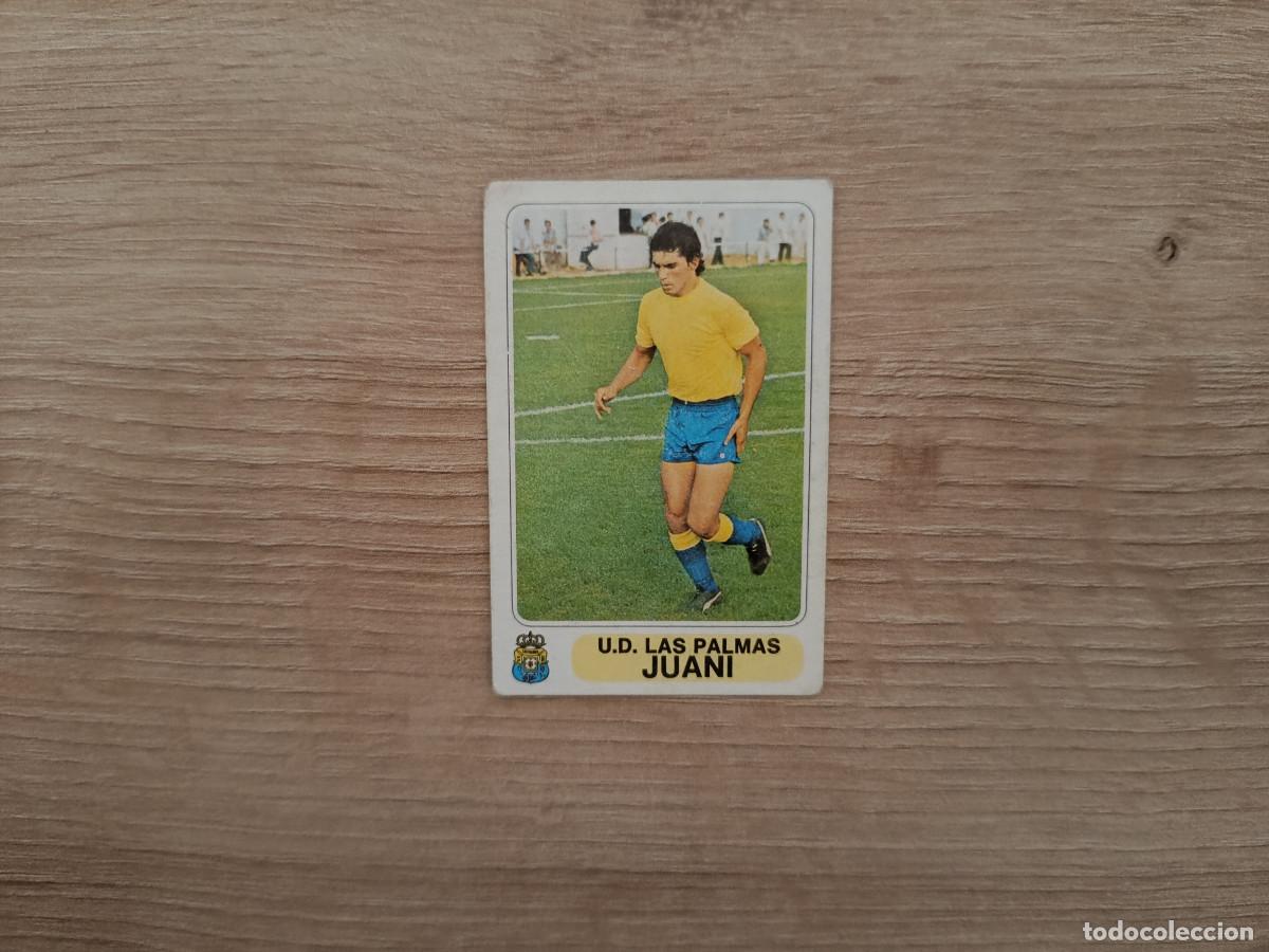 Cromos de F&uacute;tbol: CROMO PACOSA FUTBOL EN ACCION JUANI LAS PALMAS SIN PEGAR NUNCA PEGADO 1978 1979 78 79 D526