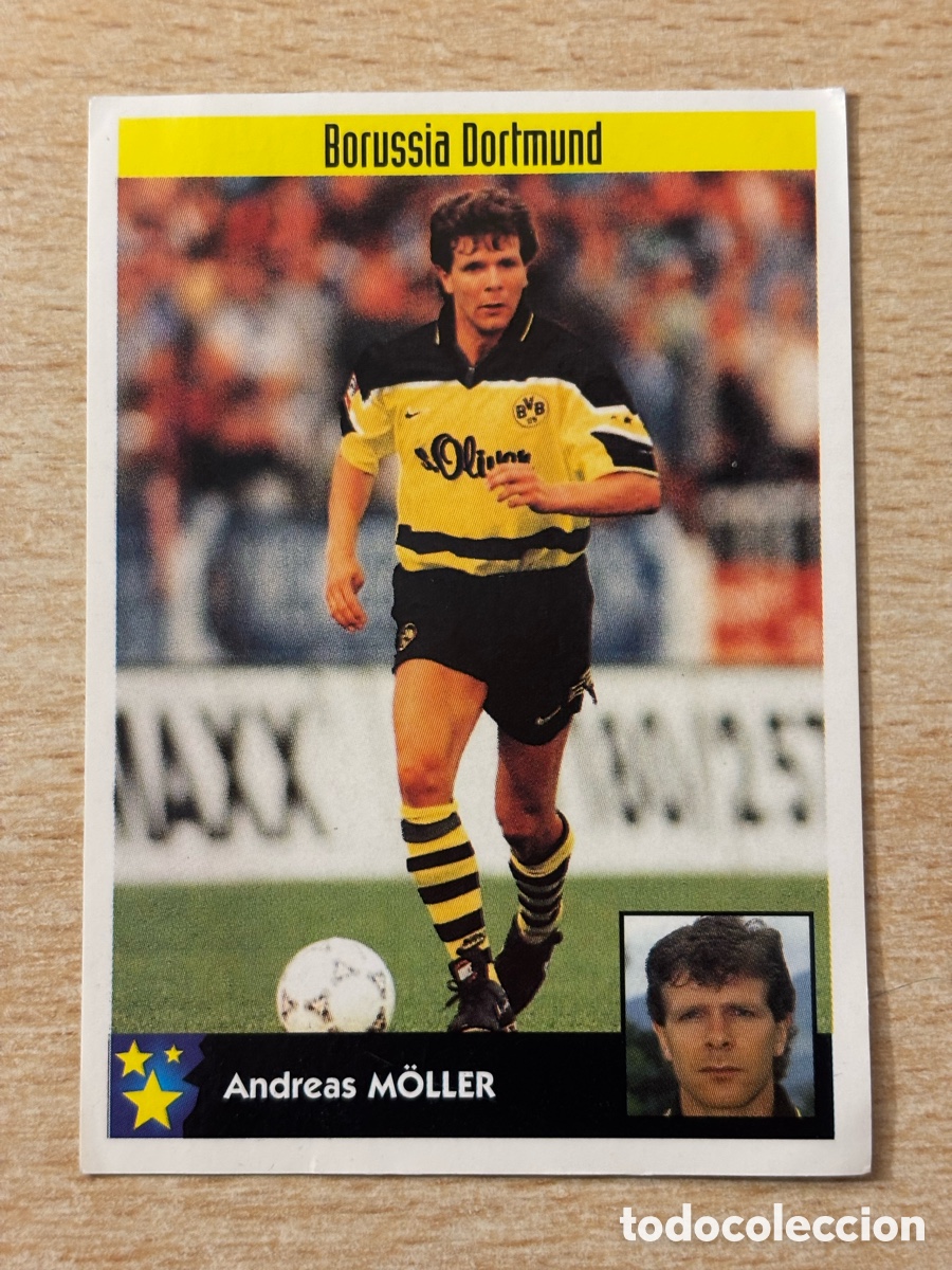 Cartes &agrave; collectionner de Football: # 81 M&ouml;ller Borussia Dortmund Alemania Mejores Equipos de Europa 97-98 Panini