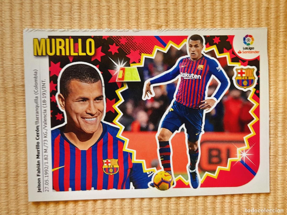 Figurine di Calcio: CROMO 5 MURILLO (MERCADO INVIERNO) FC BARCELONA LIGA 18-19 (2018 2019) ALBUM ESTE