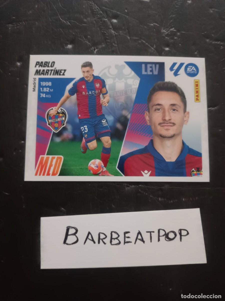 Football Stickers: CROMO LIGA ESTE PANINI 2025 2026 LEVANTE PABLO MART&Iacute;NEZ