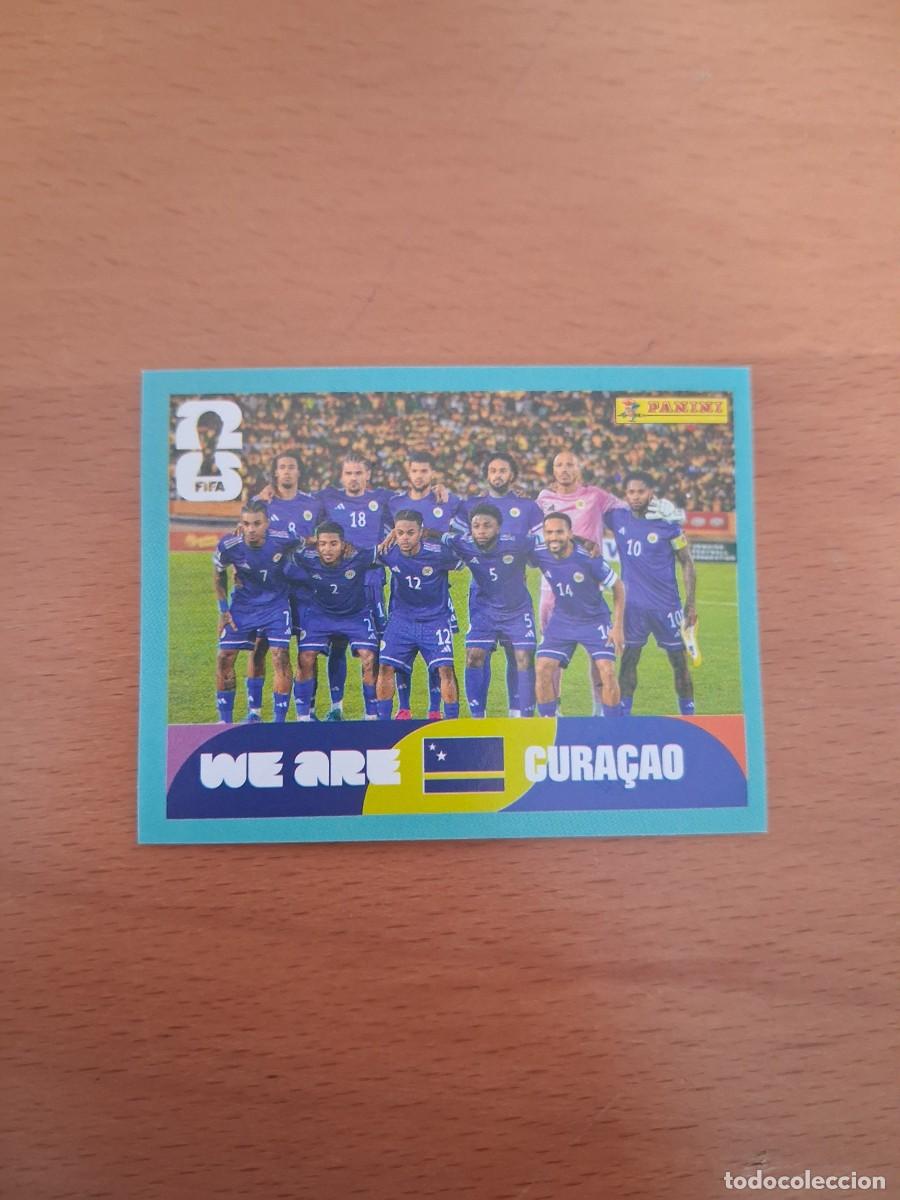 Football Stickers: Fifa World Cup 26 Mundial 2026 CUW 13 Cura&ccedil;ao Foto de Equipo Plantilla Alineacion