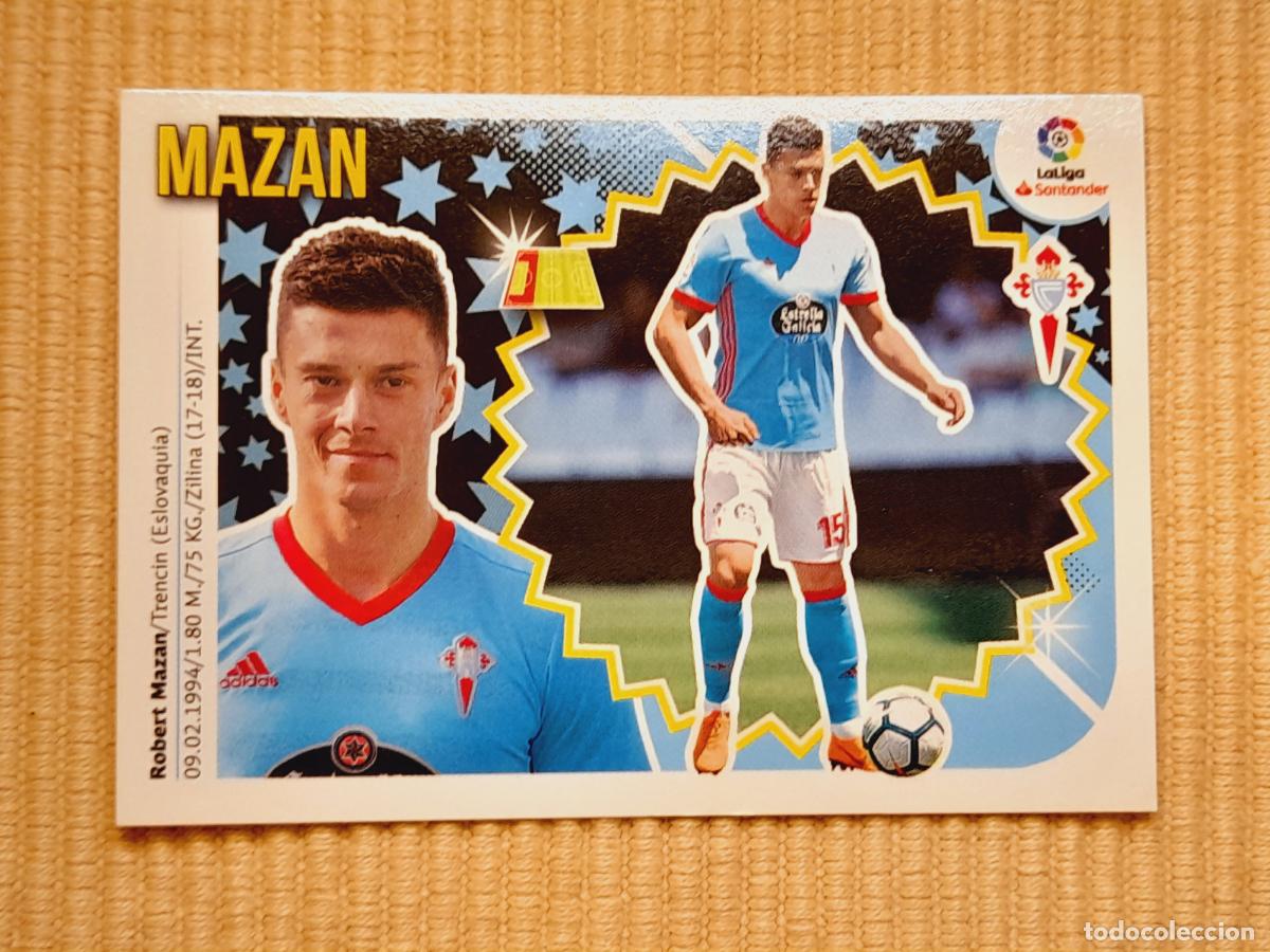 Cromos de F&uacute;tbol: CROMO 7 B MAZAN (CELTA DE VIGO) LIGA 18-19 (2018 2019) ALBUM ESTE