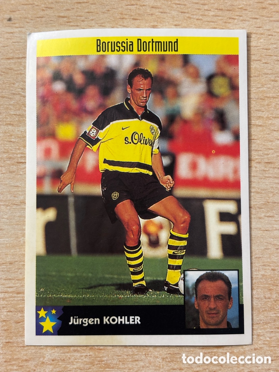 Cromos de F&uacute;tbol: # 75 Kohler Borussia Dortmund Alemania Mejores Equipos de Europa 97-98 Panini