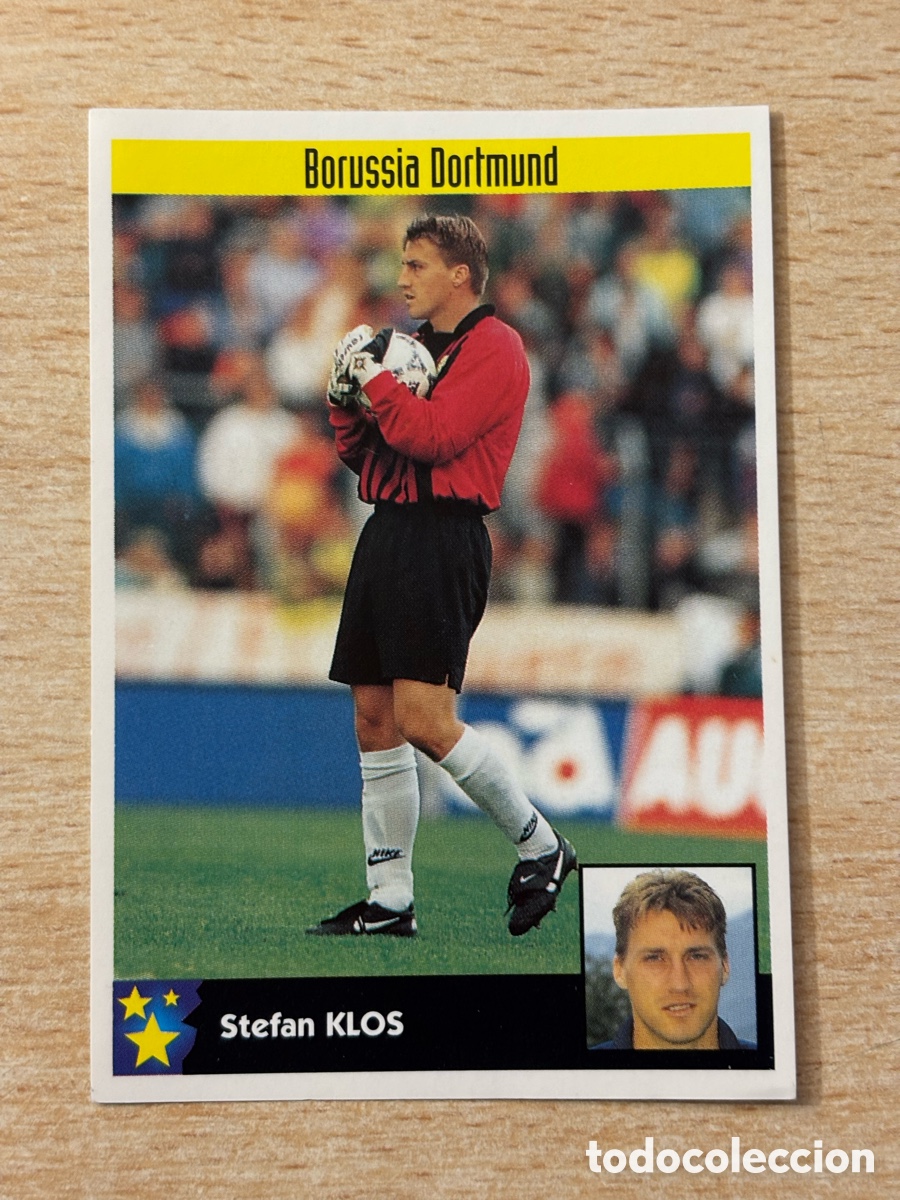 Cromos de F&uacute;tbol: # 73 Klos Borussia Dortmund Alemania Mejores Equipos de Europa 97-98 Panini