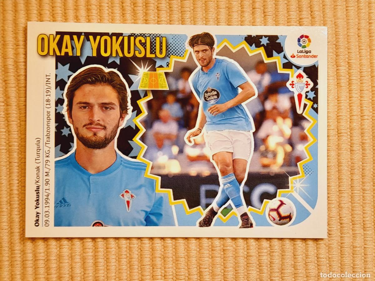 Cromos de F&uacute;tbol: CROMO 10 OKAY YOKUSLU (CELTA DE VIGO) LIGA 18-19 (2018 2019) ALBUM ESTE