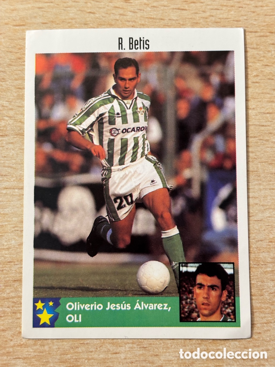 Cromos de F&uacute;tbol: # 72 Oli Real Betis Mejores Equipos de Europa 97-98 Panini