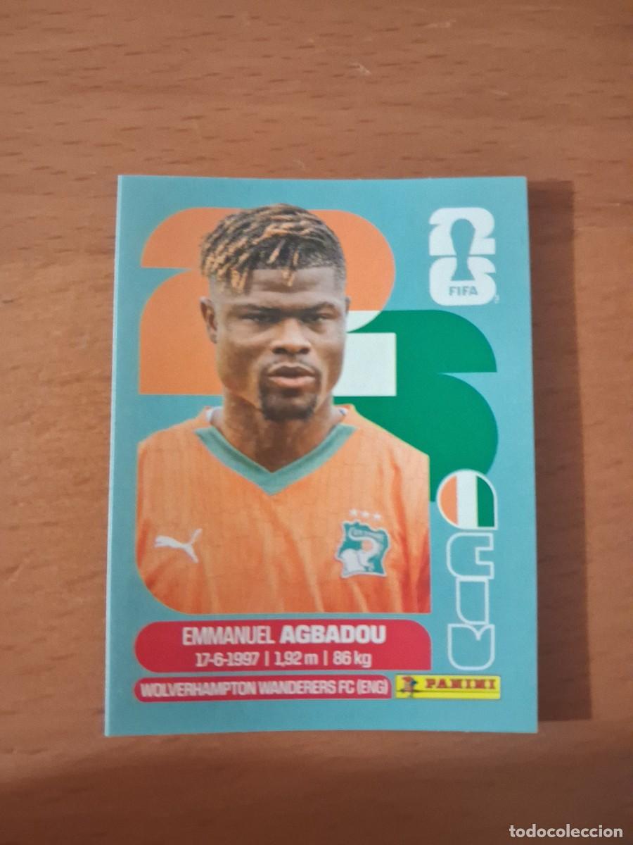 Fu&szlig;ball-Sticker: Fifa World Cup 26 Mundial 2026 CIV 8 Costa de Marfil Emmanuel Agbadou