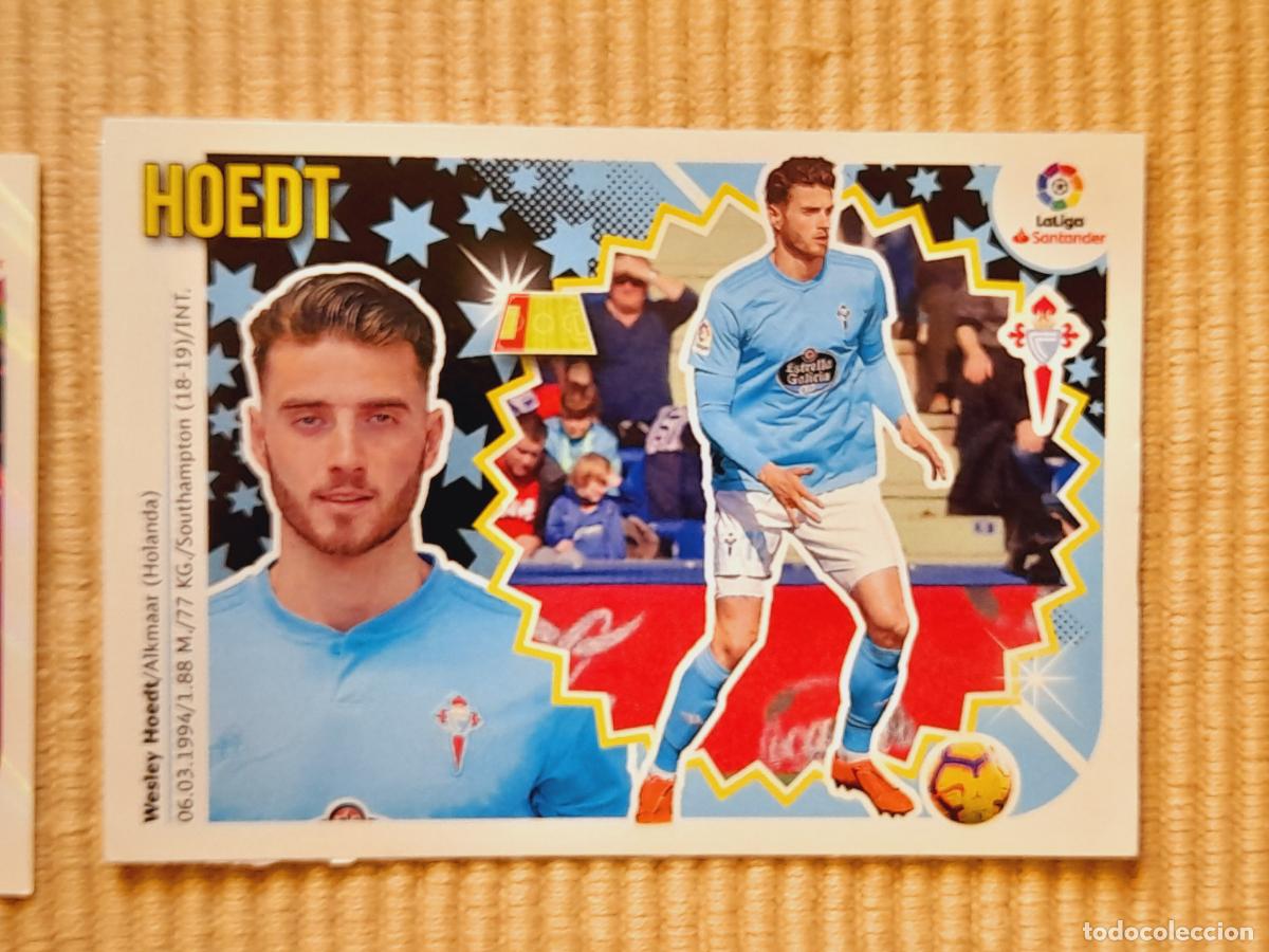Fu&szlig;ball-Sticker: CROMO 9 HOEDT (MERCADO INVIERNO) CELTA DE VIGO LIGA 18-19 (2018 2019) ALBUM ESTE