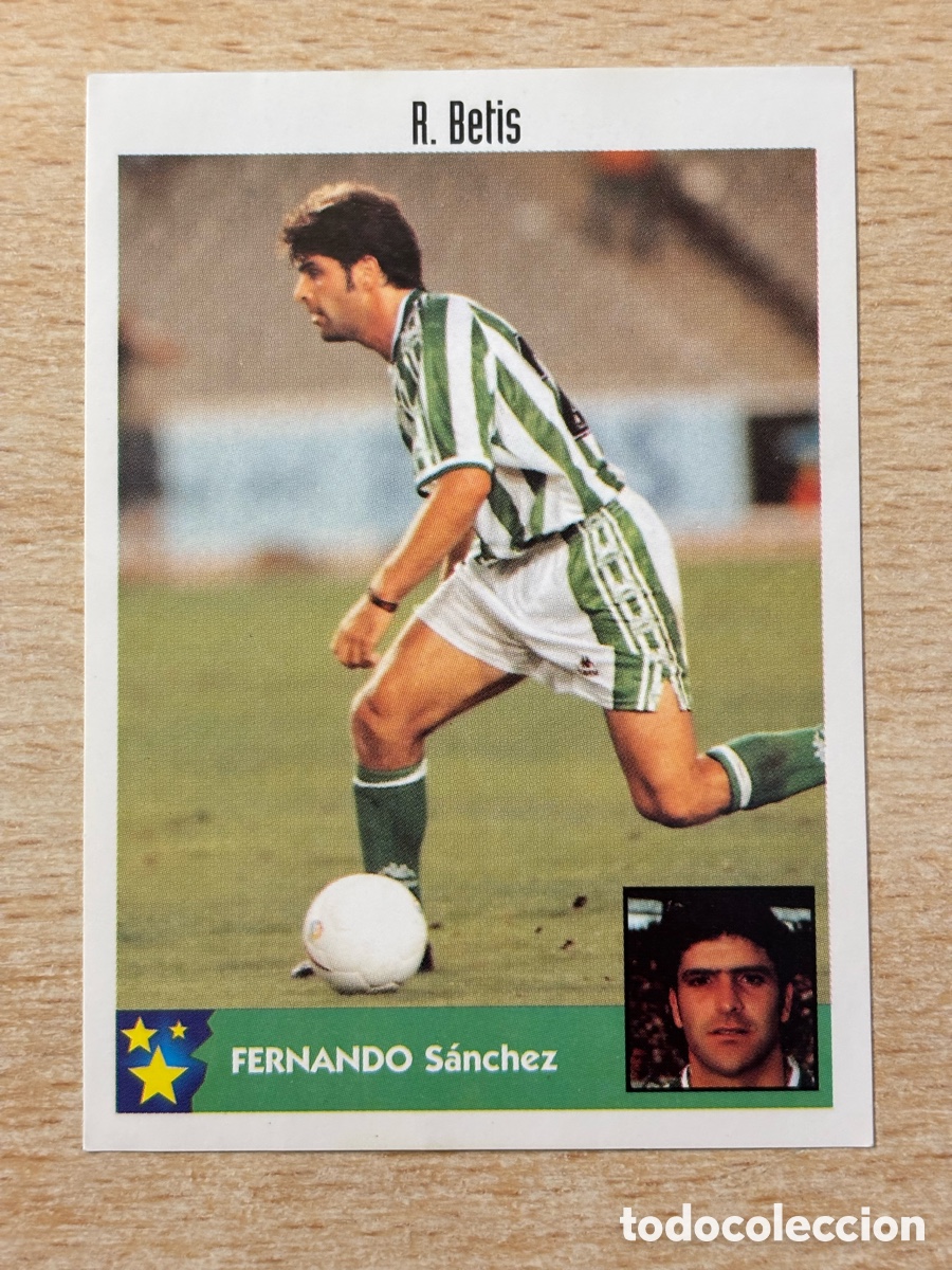 Cromos de F&uacute;tbol: # 68 Fernando Real Betis Mejores Equipos de Europa 97-98 Panini