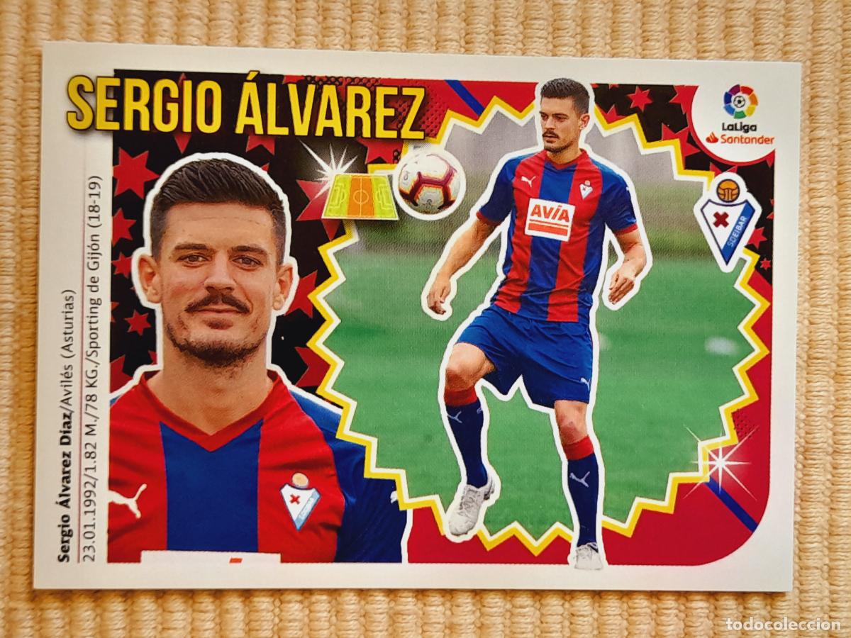 Cromos de F&uacute;tbol: CROMO 8 B SERGIO ALVAREZ (SD EIBAR) LIGA 18-19 (2018 2019) ALBUM ESTE