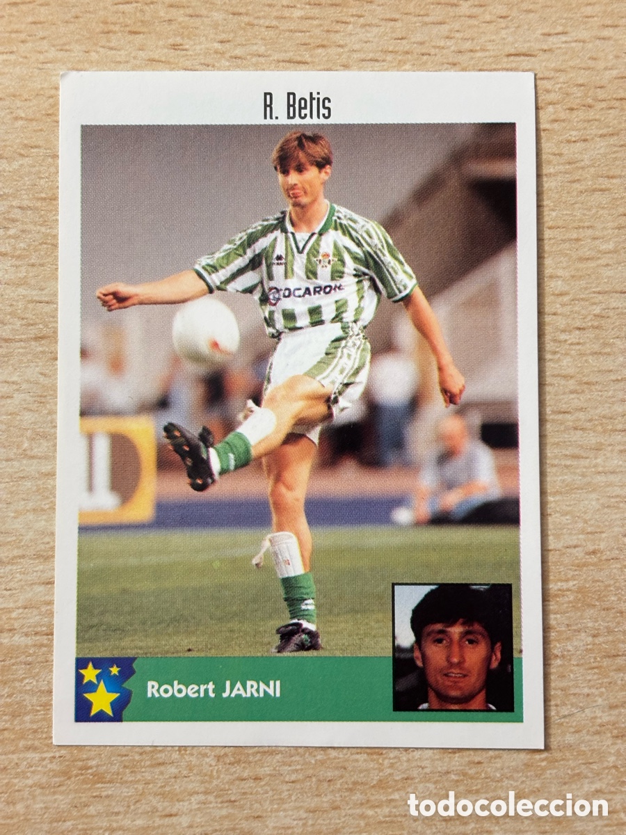 Cromos de F&uacute;tbol: # 65 Jarni Croacia Real Betis Mejores Equipos de Europa 97-98 Panini
