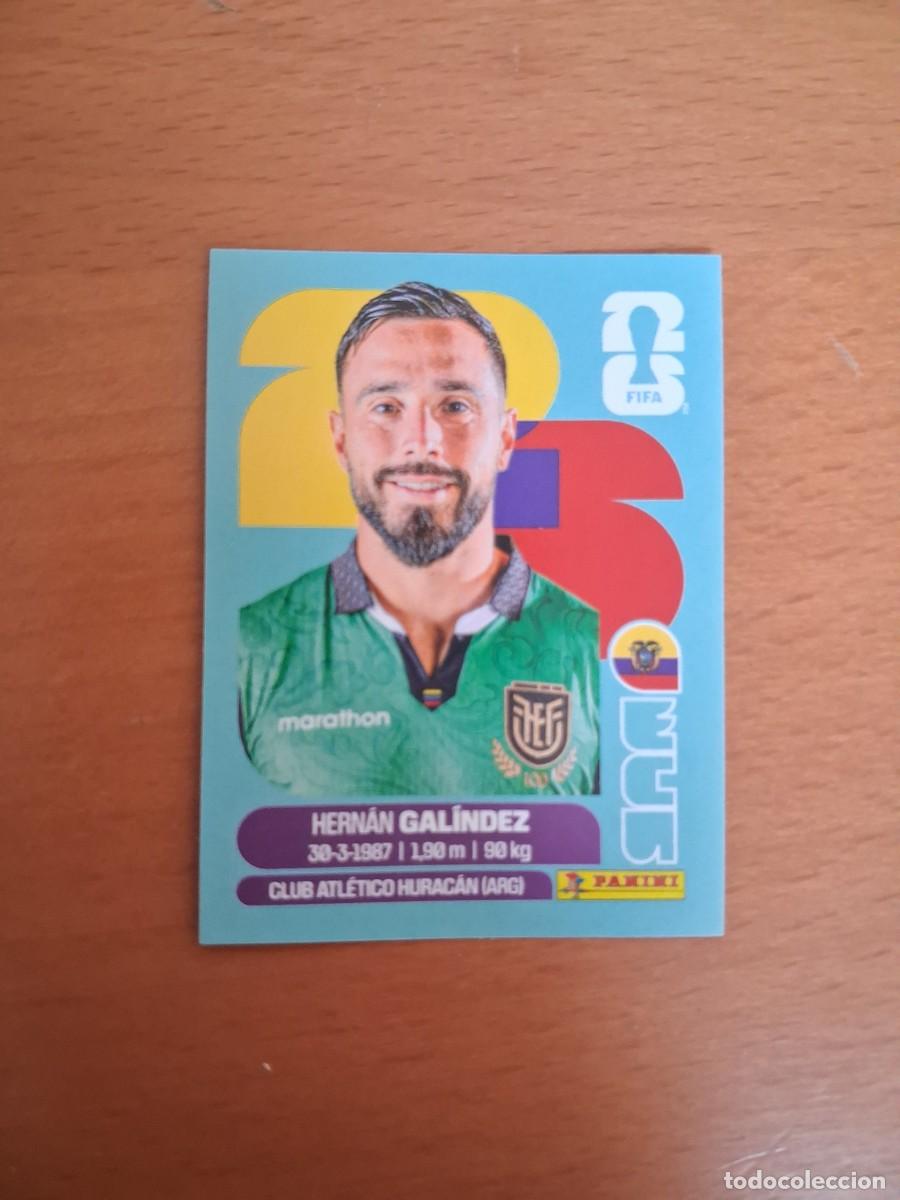 Cromos de F&uacute;tbol: Fifa World Cup 26 Mundial 2026 ECU 2 Ecuador Hernan Galindez