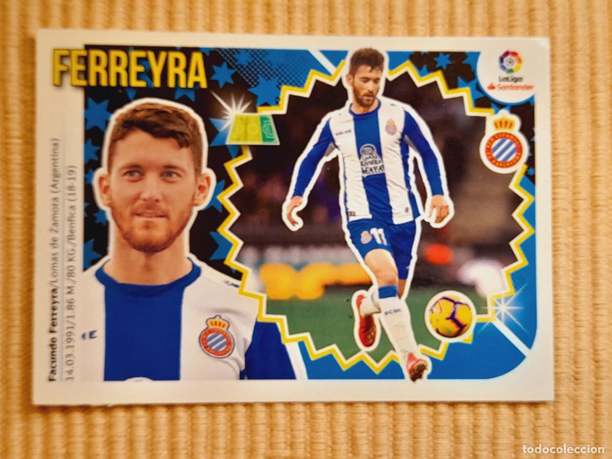Cromos de F&uacute;tbol: CROMO 14 FERREYRA (MERCADO INVIERNO) RCD ESPANYOL LIGA 18-19 (2018 2019) ALBUM ESTE