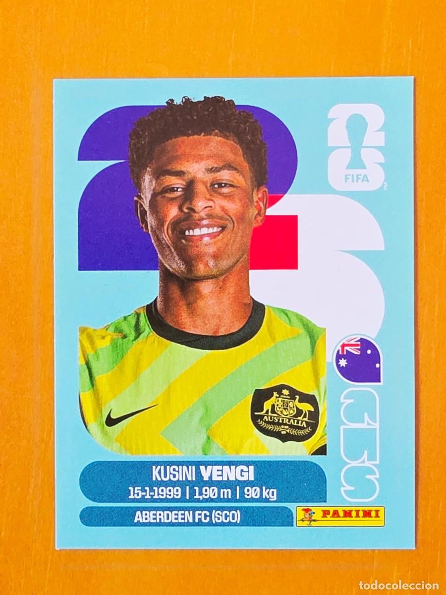 Cromos de F&uacute;tbol: AUS 18 Kusini Vengi, Australia, Panini FIFA World Cup Mundial 2026 Sticker