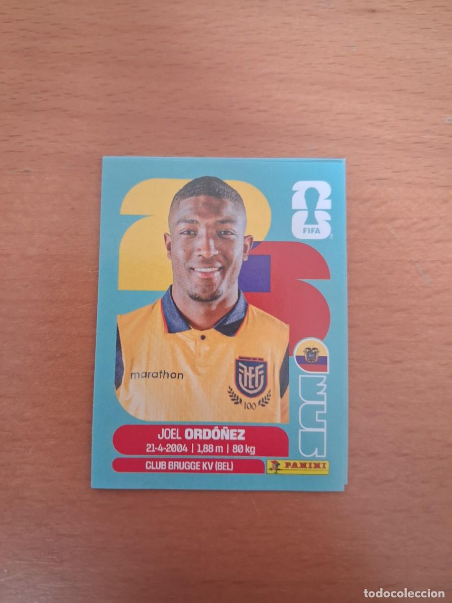 Cromos de F&uacute;tbol: Fifa World Cup 26 Mundial 2026 ECU 8 Ecuador Joel Ordo&ntilde;ez