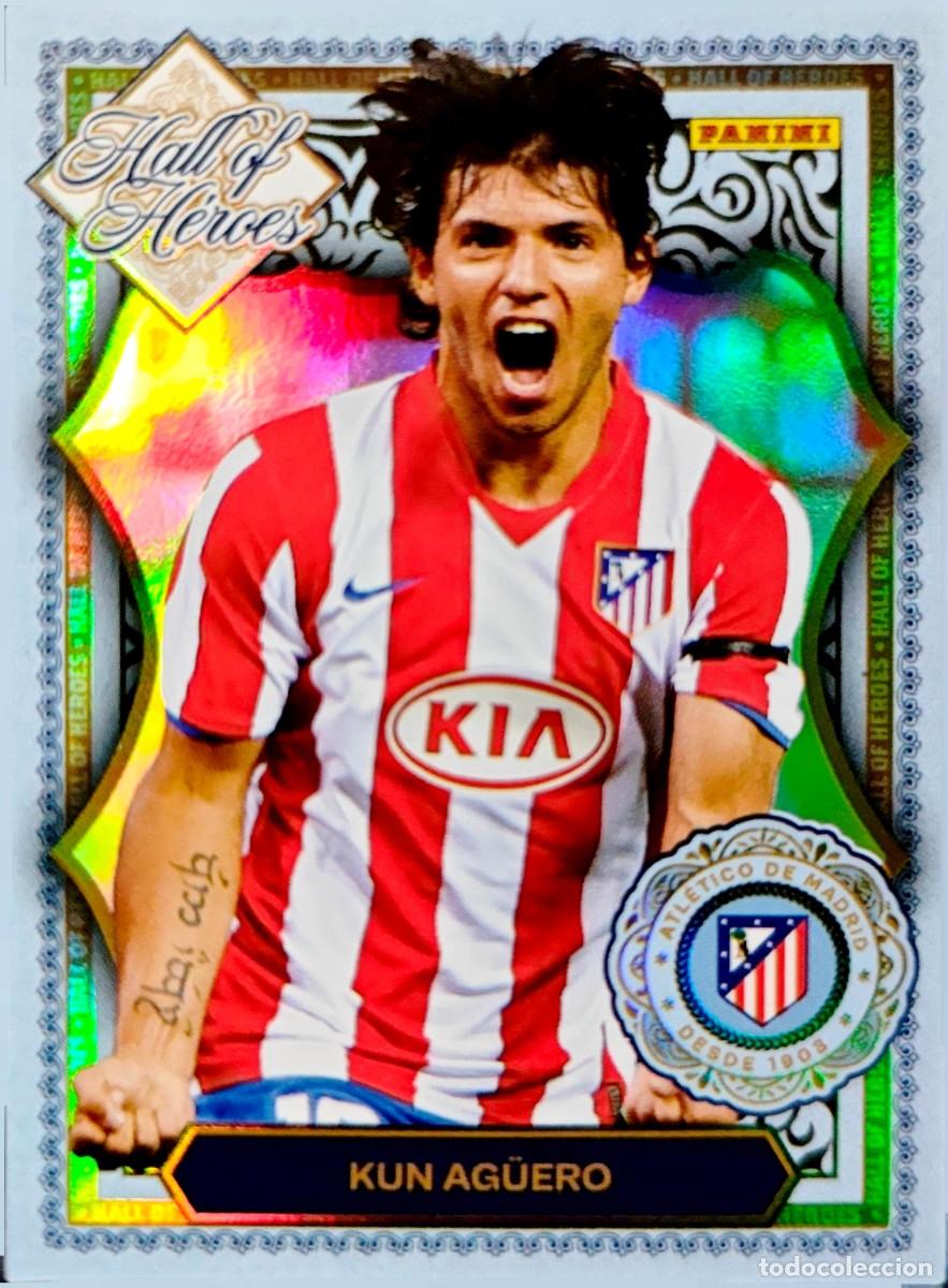 Cromos de F&uacute;tbol: HH7 Kun Sergio Ag&uuml;ero - Atletico de Madrid - PARALELA HALL of HEROES - PANINI CLUB 2026