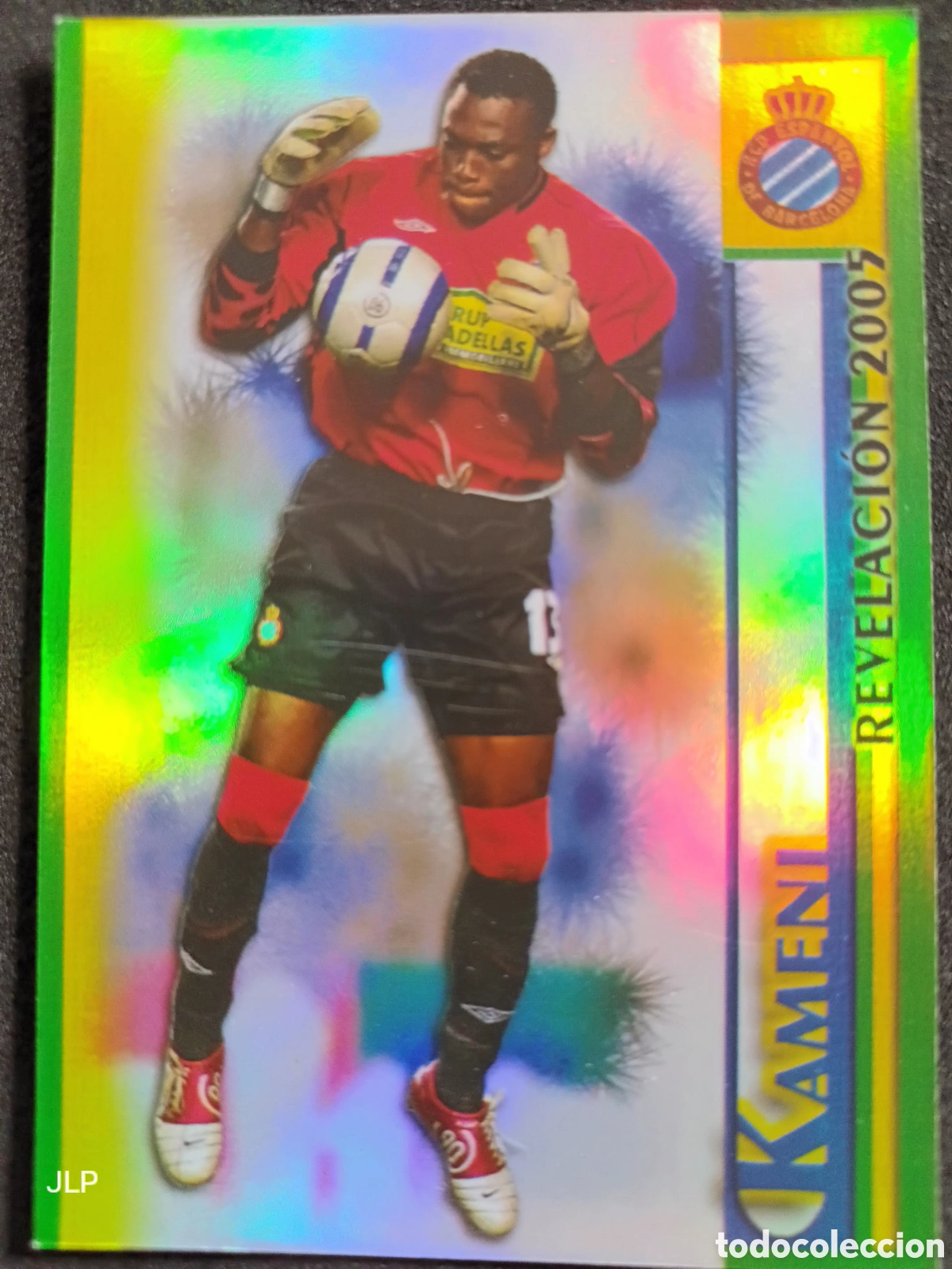 Cromos de F&uacute;tbol: CROMO DE KAMENI. RCD ESPANYOL