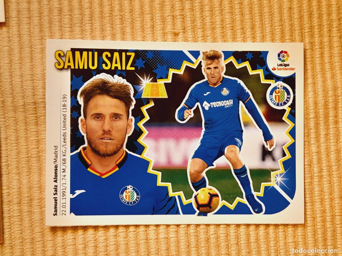 Cromos de F&uacute;tbol: CROMO 15 SAMU SAIZ (MERCADO INVIERNO) GETAFE CF LIGA 18-19 (2018 2019) ALBUM ESTE