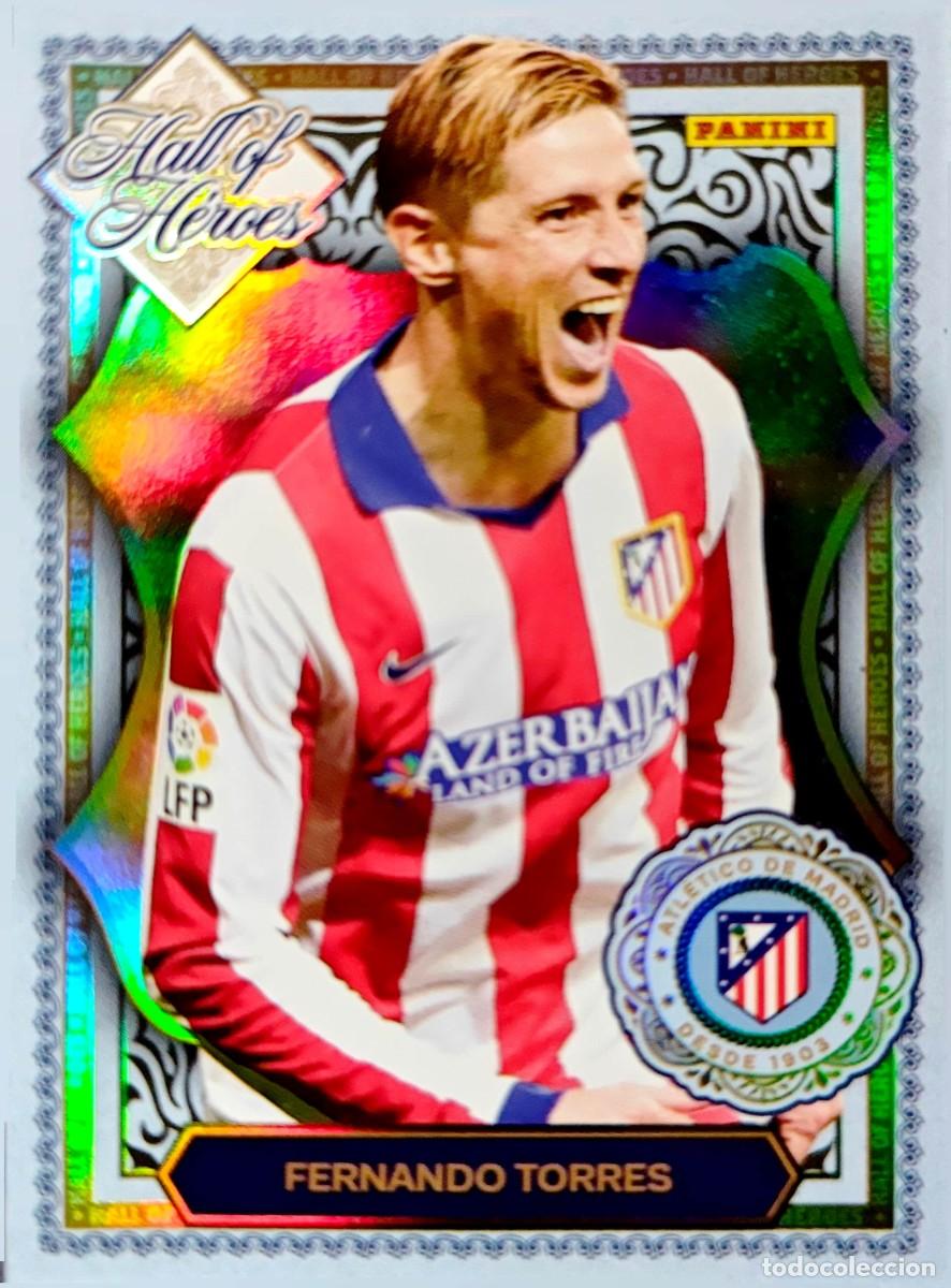 Cromos de F&uacute;tbol: HH4 Fernando Torres - Atletico de Madrid - PARALELA HALL of HEROES - PANINI CLUB 2026