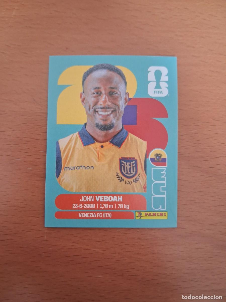 Cromos de F&uacute;tbol: Fifa World Cup 26 Mundial 2026 ECU 14 Ecuador John Yeboah