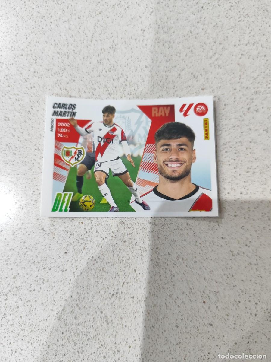 Cromos de F&uacute;tbol: CROMO N&Uacute;MERO 29 CARLOS MART&Iacute;N RAYO VALLECANO. MERCADO DE INVIERNO LIGA ESTE 25/26.