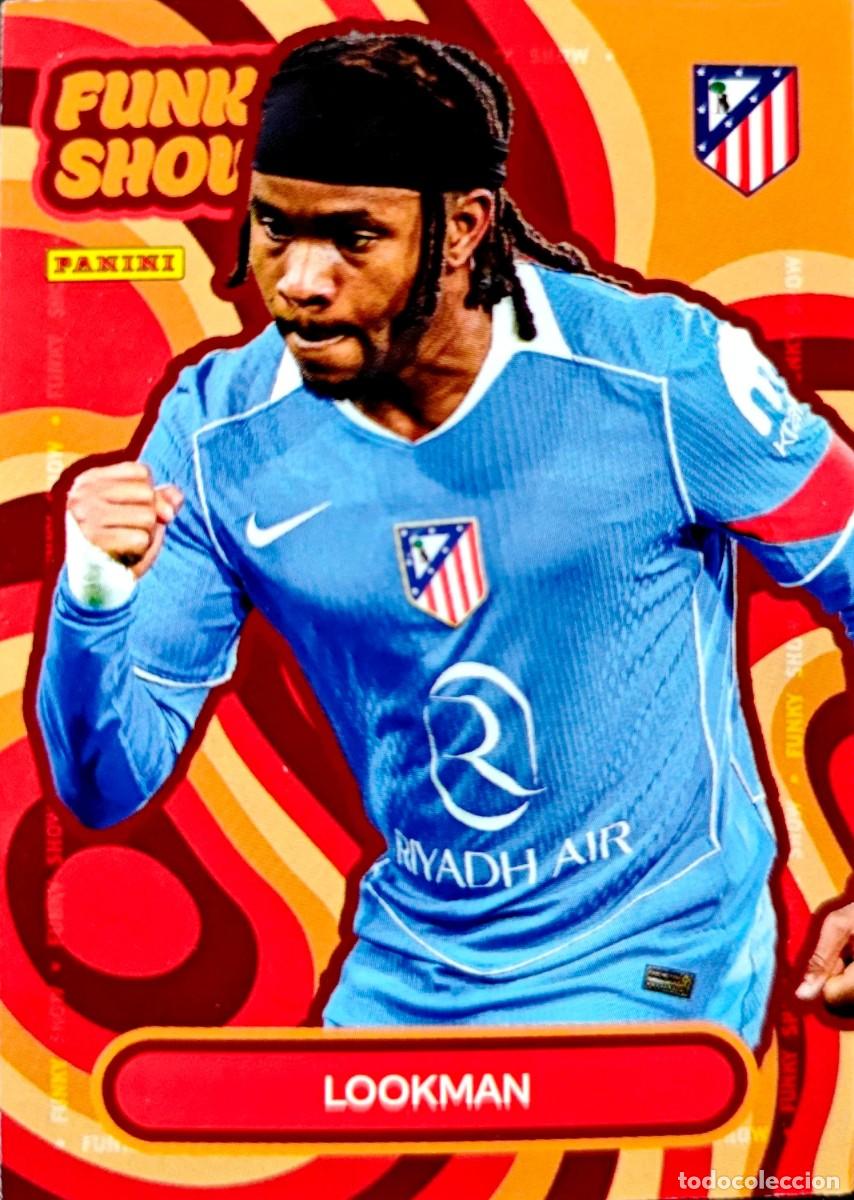 Cromos de F&uacute;tbol: 53 Ademola Lookman - Atletico de Madrid - FUNKY SHOW - PANINI CLUB 2026
