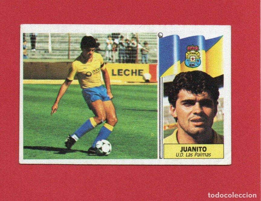 Figurine di Calcio: ESTE 86 87 JUANITO DEL UD LAS PALMAS NUEVO SIN PEGAR ESTE 1986 1987
