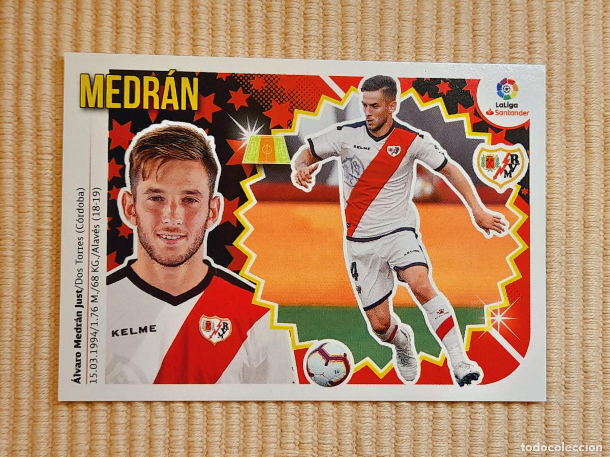 Cromos de F&uacute;tbol: CROMO 9 BIS MEDRAN (COLOCA) RAYO VALLECANO LIGA 18-19 (2018 2019) ALBUM ESTE