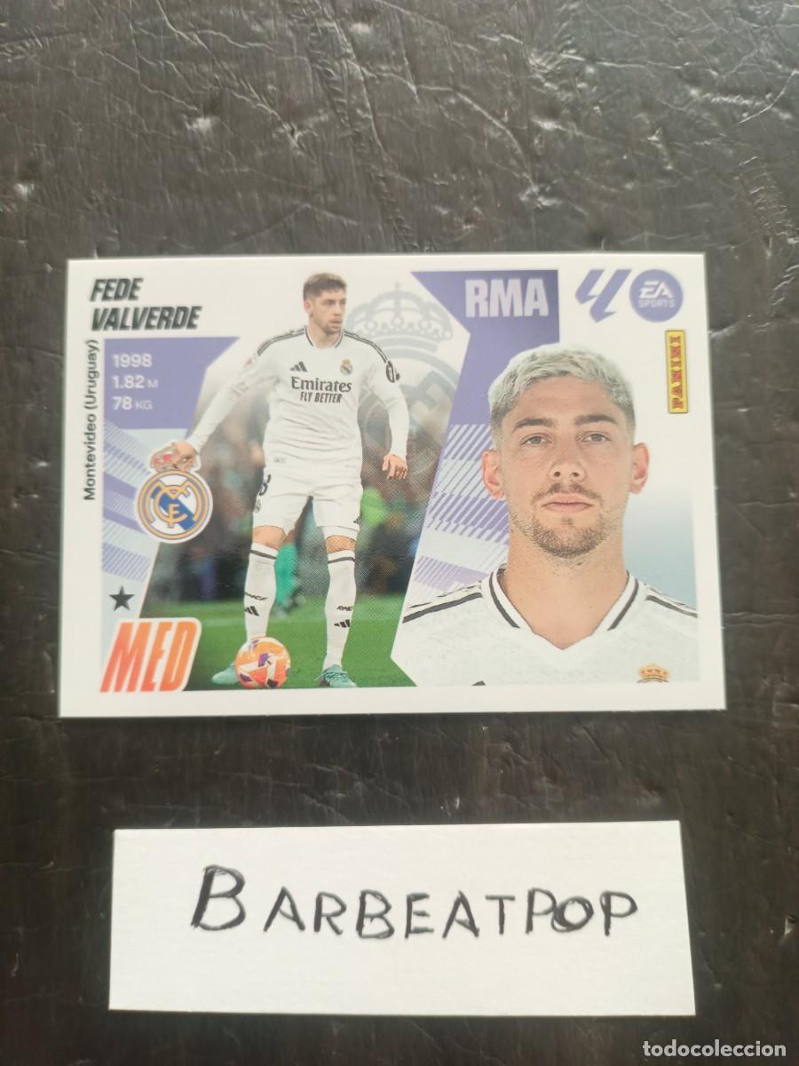 Cromos de F&uacute;tbol: CROMO LIGA ESTE PANINI 2025 2026 REAL MADRID VALVERDE