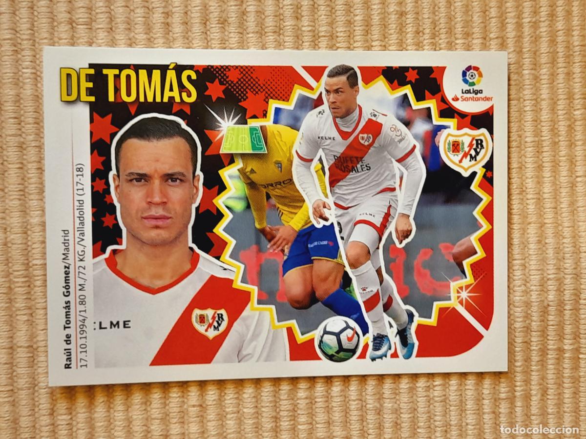 Cromos de F&uacute;tbol: CROMO 13 BIS DE TOMAS (COLOCA) RAYO VALLECANO LIGA 18-19 (2018 2019) ALBUM ESTE