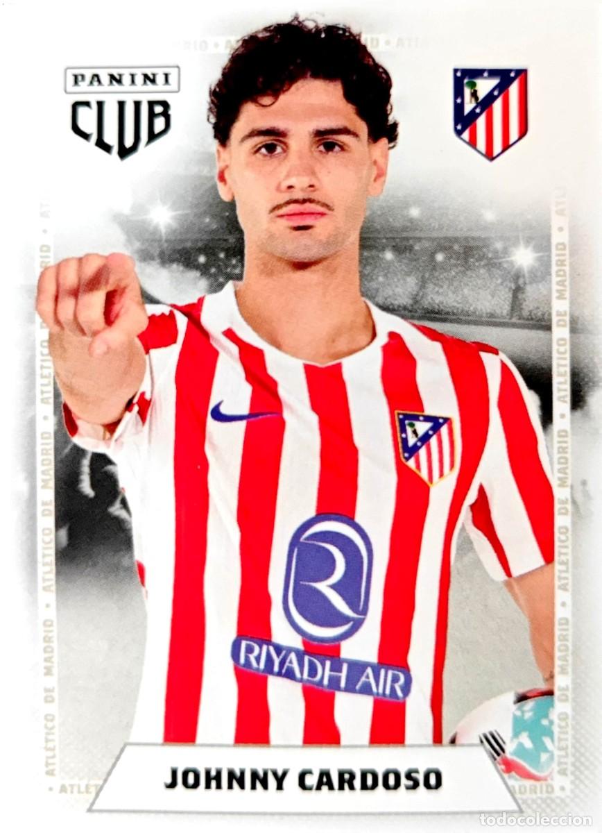 Cromos de F&uacute;tbol: 16 Johnny Cardoso - Atletico de Madrid - PANINI CLUB 2026