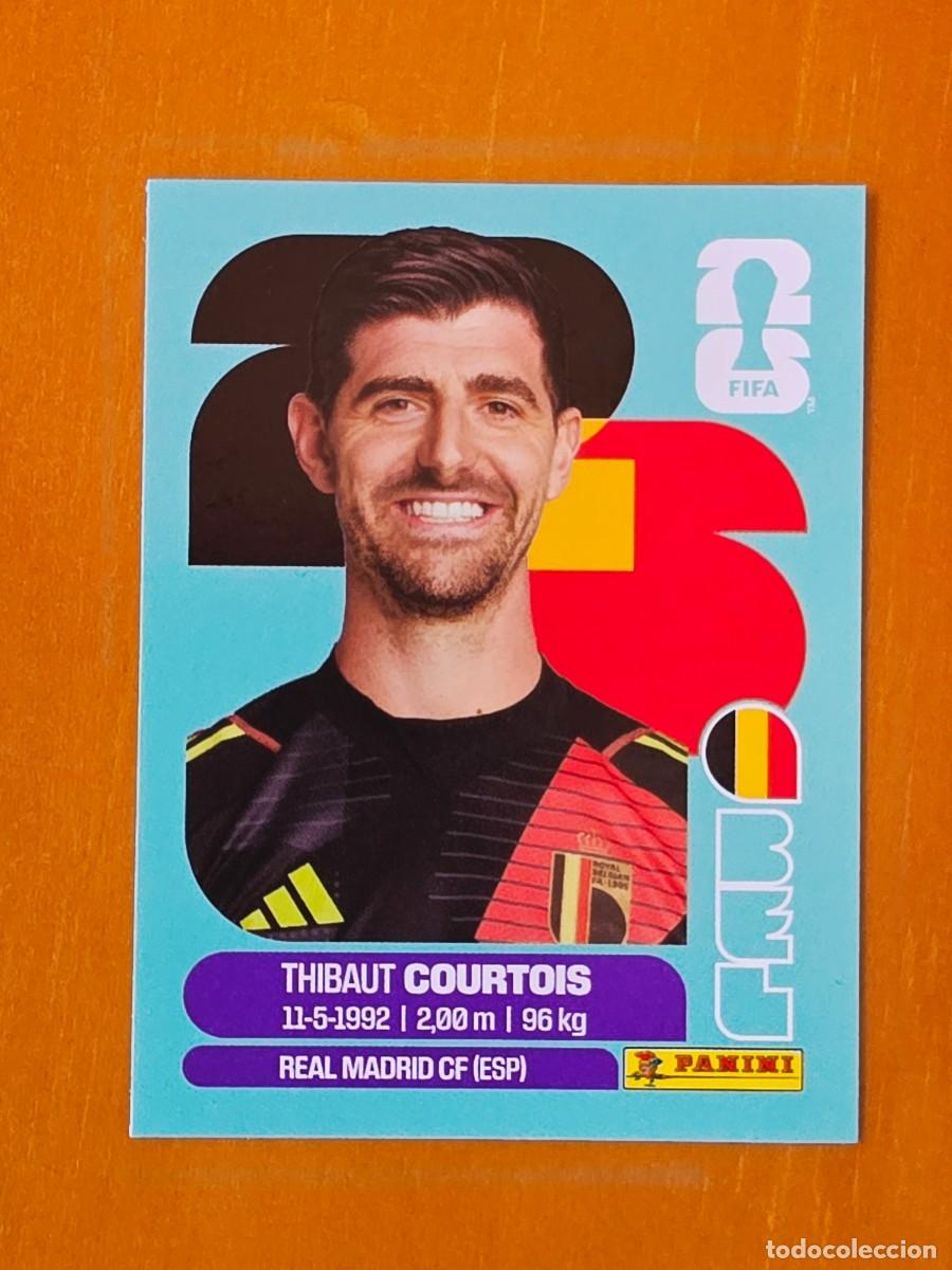Cromos de F&uacute;tbol: BEL 2 Thibaout Courtois, B&eacute;lgica, Panini FIFA World Cup Mundial 2026 Sticker