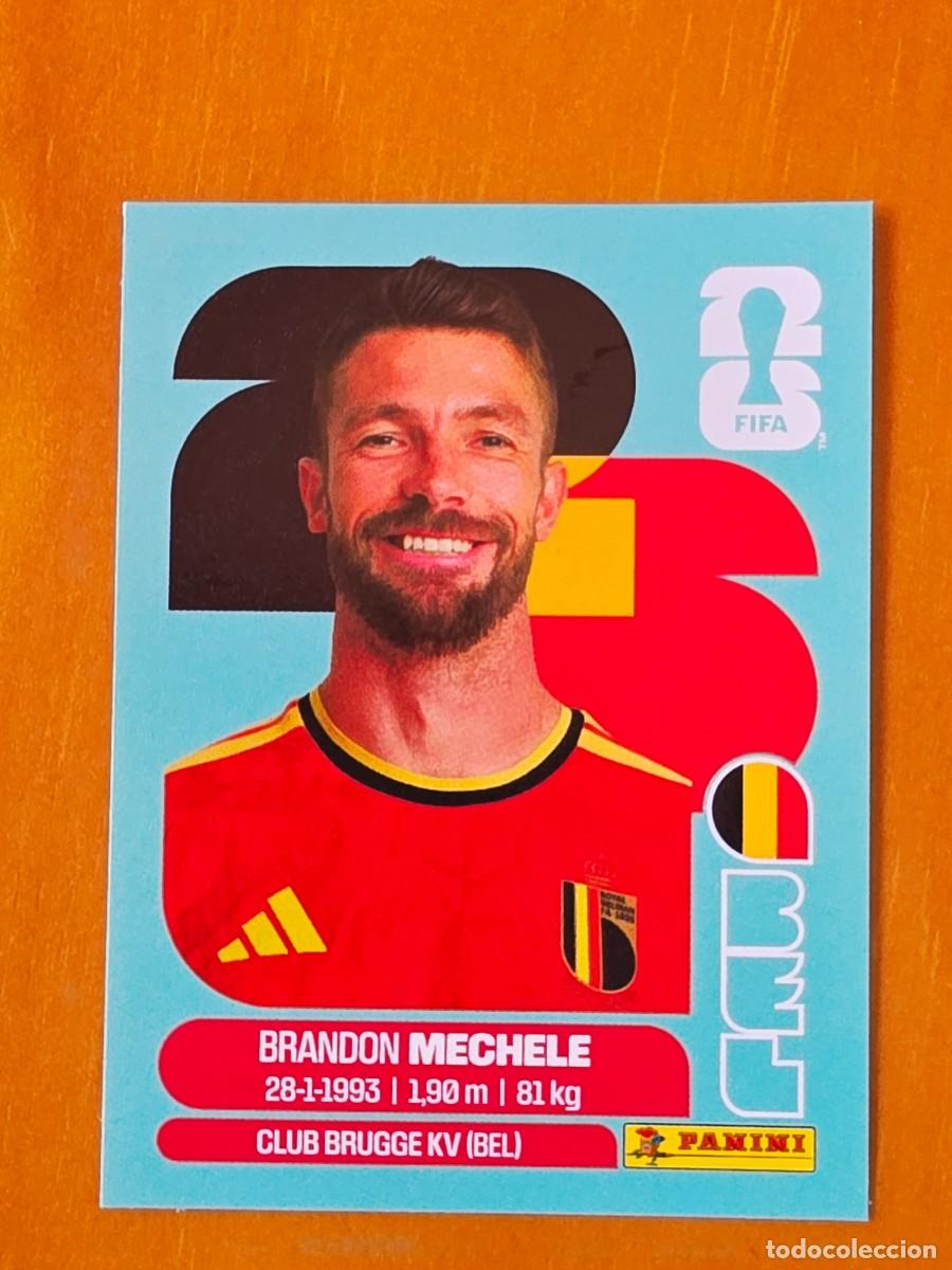 Cromos de F&uacute;tbol: BEL 6 Brandon Mechele, B&eacute;lgica, Panini FIFA World Cup Mundial 2026 Sticker