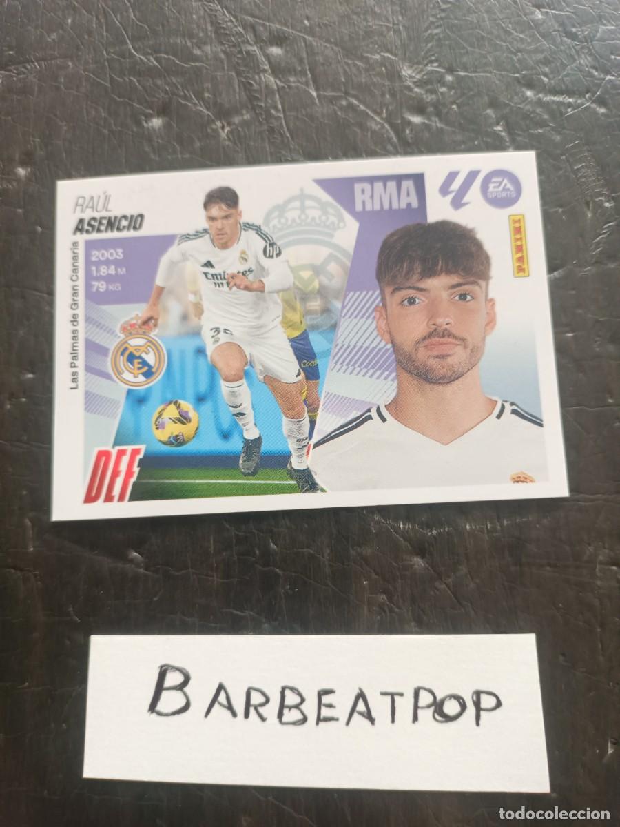 Cromos de F&uacute;tbol: CROMO LIGA ESTE PANINI 2025 2026 REAL MADRID ASENCIO