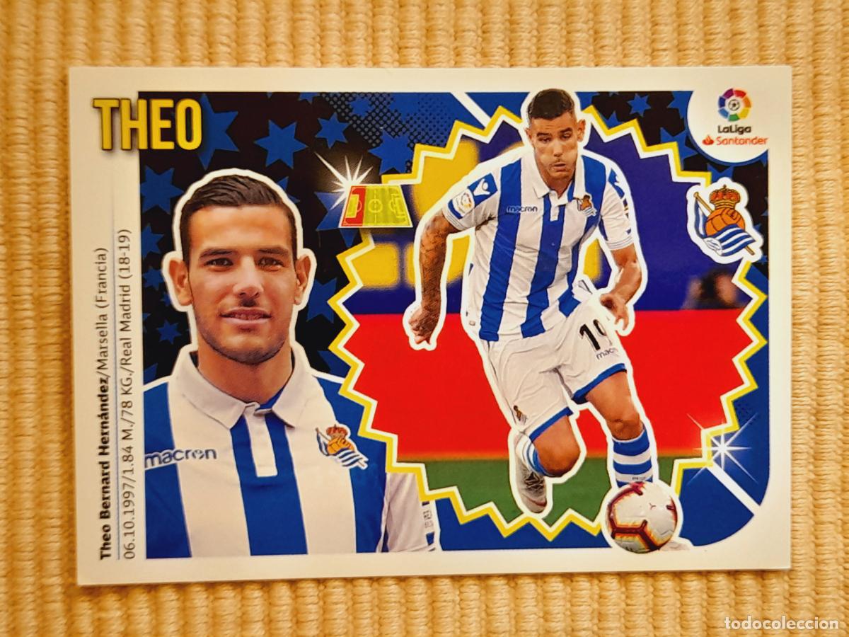 Cromos de F&uacute;tbol: CROMO 40 THEO (ULTIMOS FICHAJES) REAL SOCIEDAD LIGA 18-19 (2018 2019) ALBUM ESTE