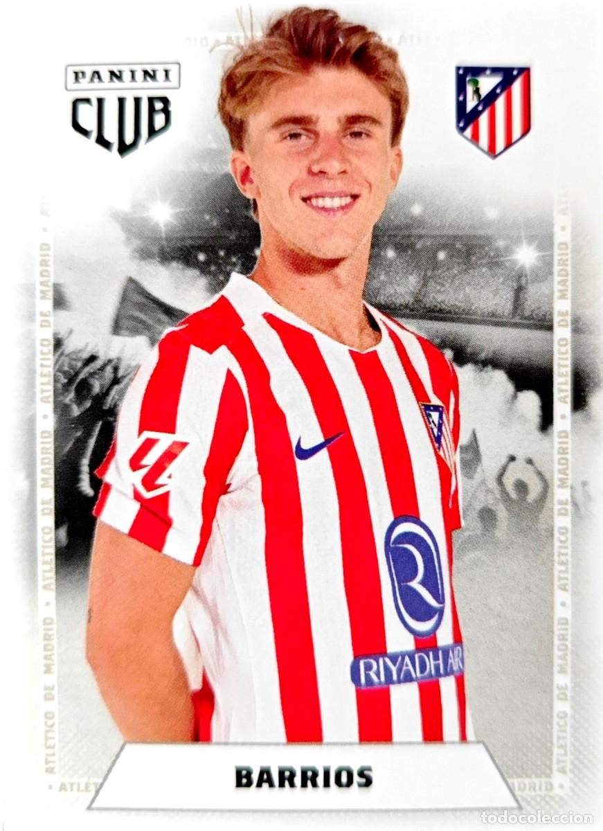 Cromos de F&uacute;tbol: 18 Pablo Barrios - Atletico de Madrid - PANINI CLUB 2026