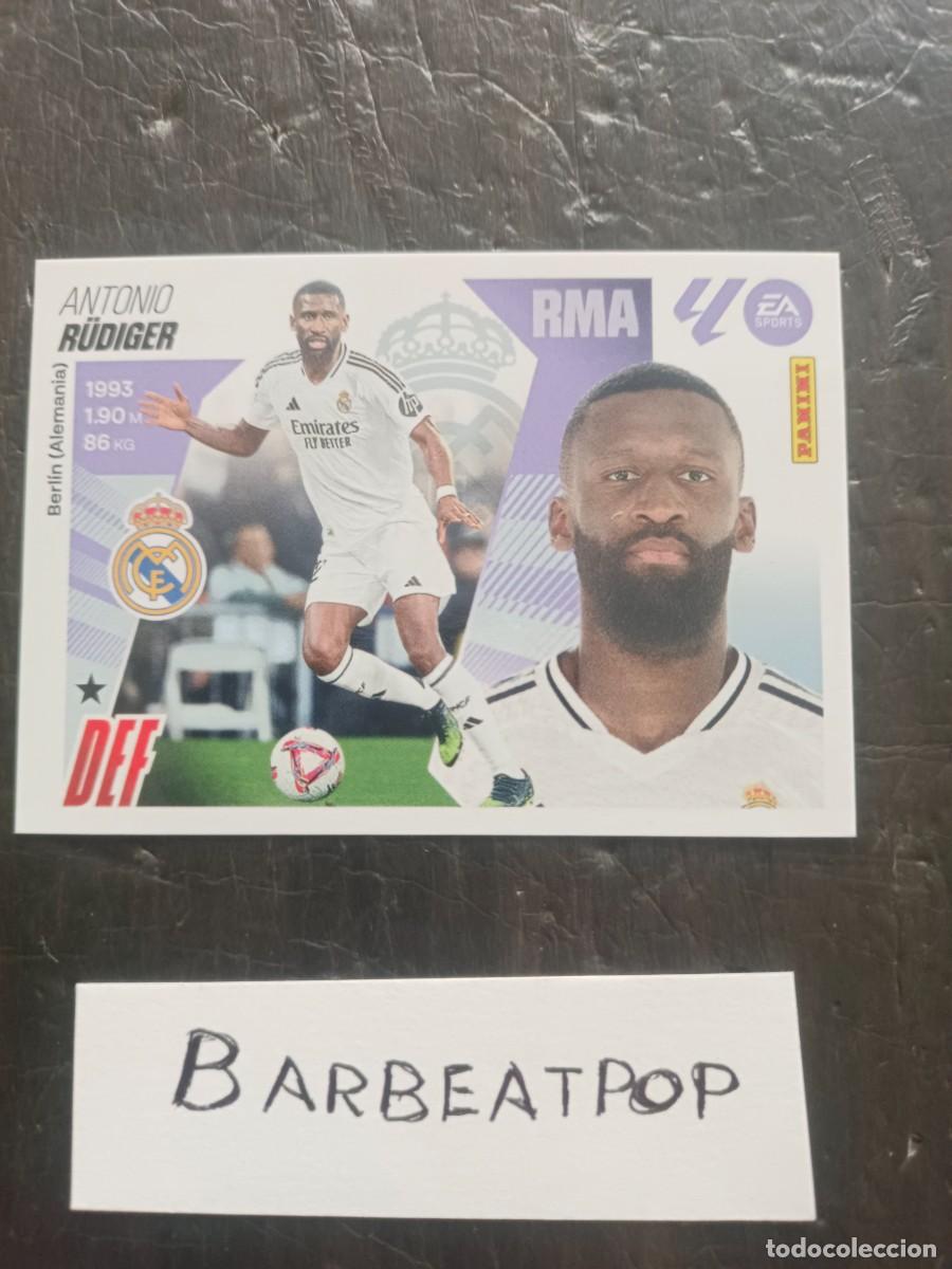 Cromos de F&uacute;tbol: CROMO LIGA ESTE PANINI 2025 2026 REAL MADRID RUDIGER