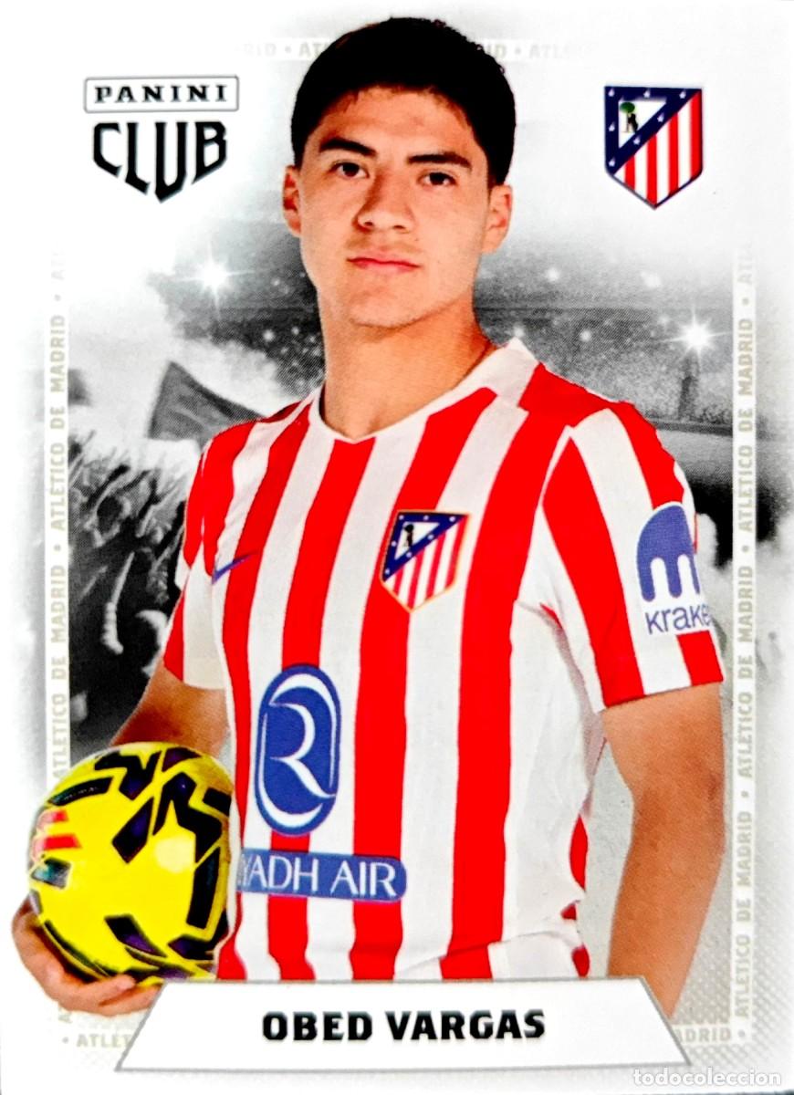 Cromos de F&uacute;tbol: 19 Obed Vargas - Atletico de Madrid - PANINI CLUB 2026