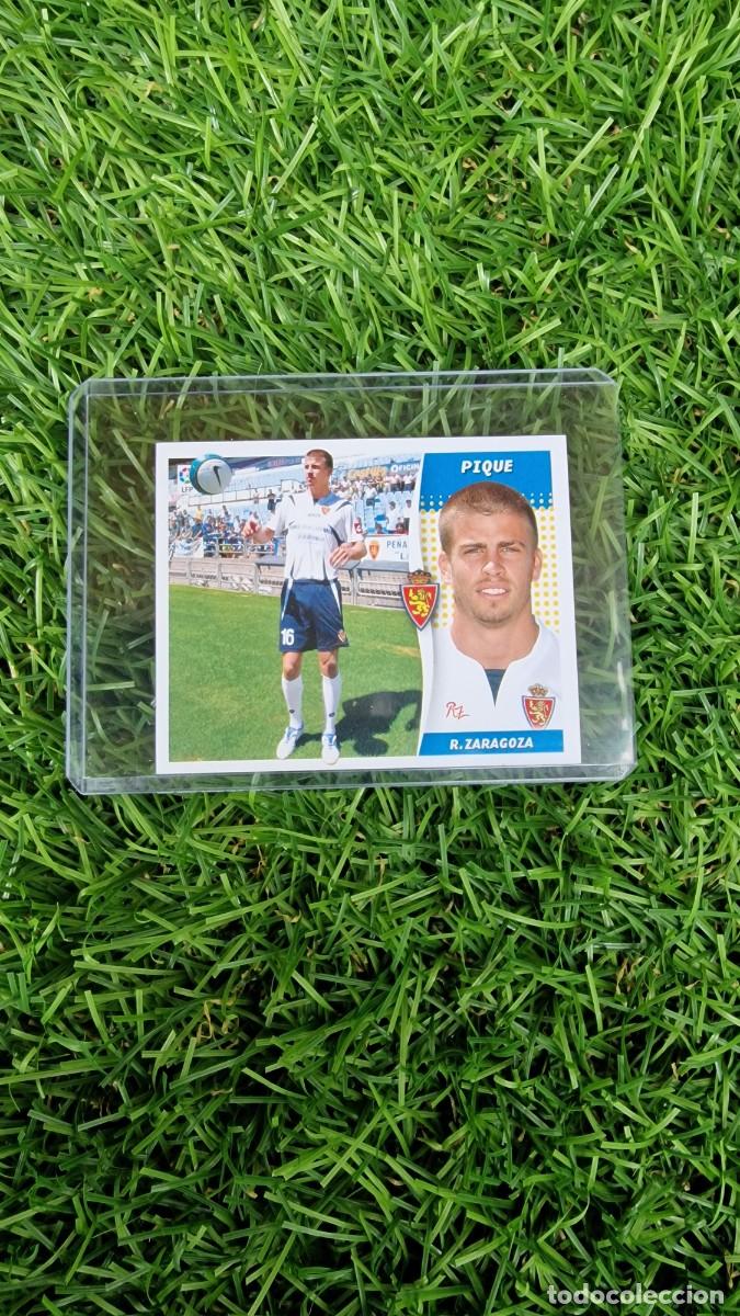 Cromos de F&uacute;tbol: PIQUE ROOKIE REAL ZARAGOZA FICHAJE 25 LIGA ESTE 2006 2007 06 07 NUNCA PEGADO SIN PEGAR