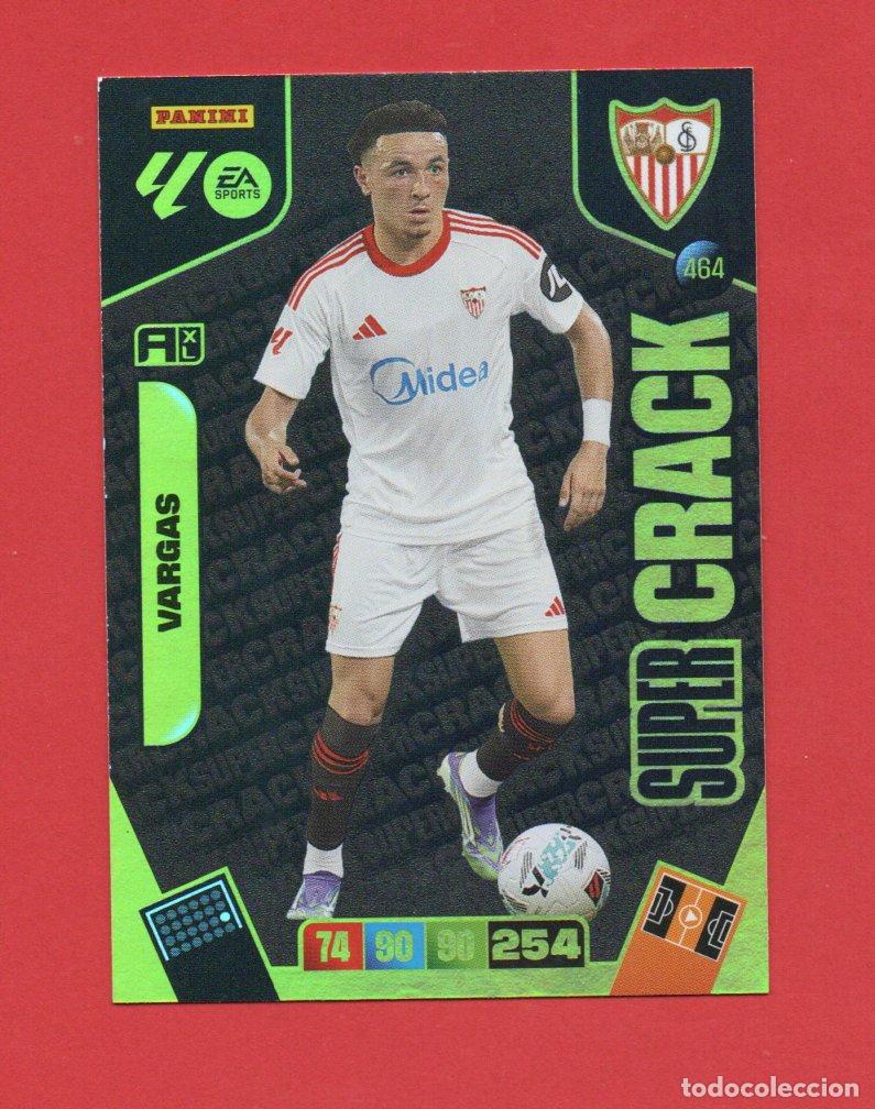 Cromos de F&uacute;tbol: ADRENALYN 2025 2026 VARGAS DEL SEVILLA CF SUPER CRACK 464 ADRENALYN 25 26