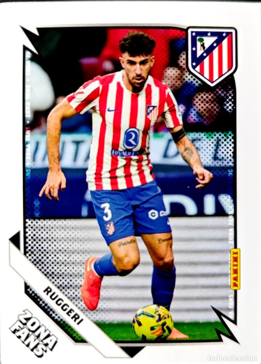 Figurine di Calcio: 34 Matteo Ruggeri - Atletico de Madrid - ZONA FANS - PANINI CLUB 2026