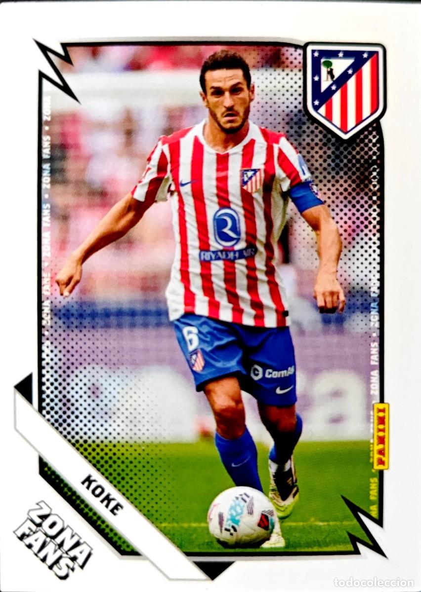Figurine di Calcio: 35 Koke - Atletico de Madrid - ZONA FANS - PANINI CLUB 2026